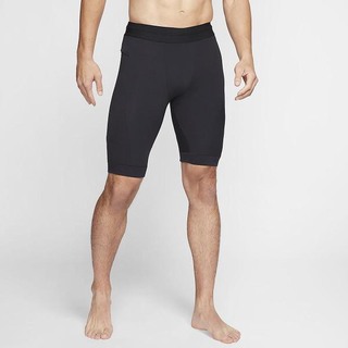 Pantaloni Scurti Nike Yoga Dri-FIT Infinalon Barbati Negrii | SATC-27386